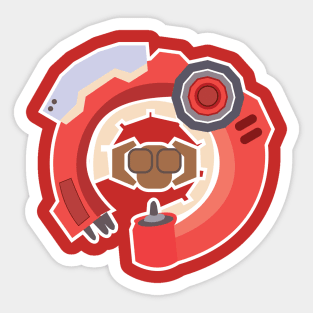 Molten Core Sticker